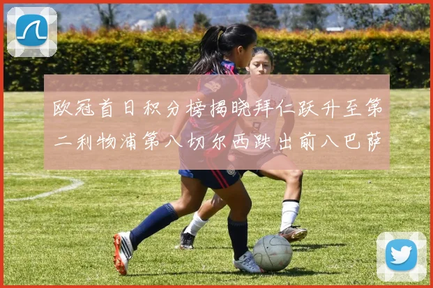 欧冠首日积分榜揭晓拜仁跃升至第二利物浦第八切尔西跌出前八巴萨暂列第十四